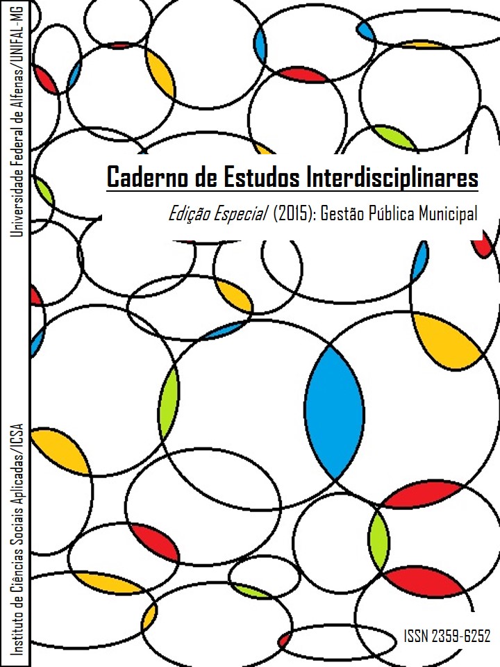					View Vol. 2 No. 1 (2015): Número Especial - Caderno de Estudos Interdisciplinares
				