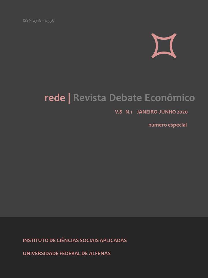 					Visualizar v. 8 n. 1 (2020): Revista Debate Econômico
				