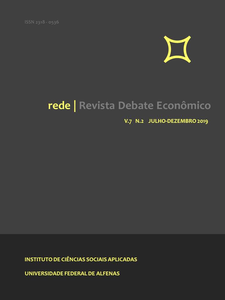 					Visualizar v. 7 n. 2 (2019): Revista Debate Econômico
				