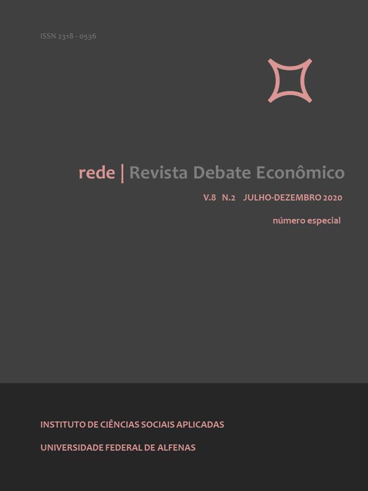 					Visualizar v. 8 n. 2 (2020): Revista Debate Econômico
				