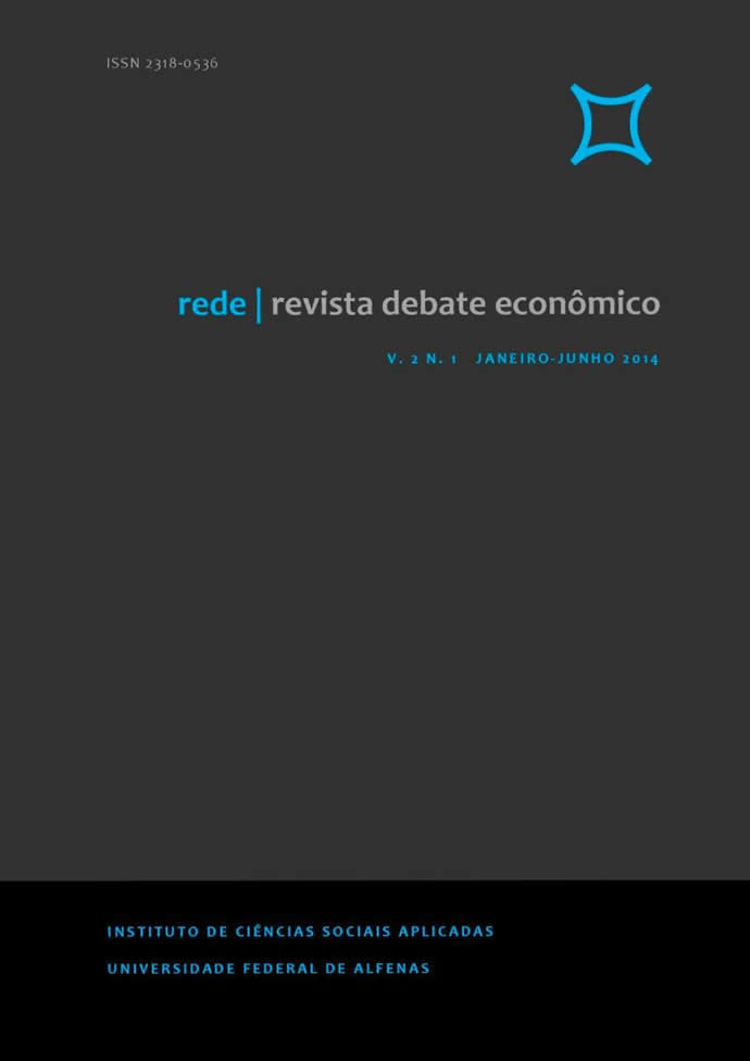					Visualizar v. 2 n. 1 (2014): Revista Debate Econômico
				