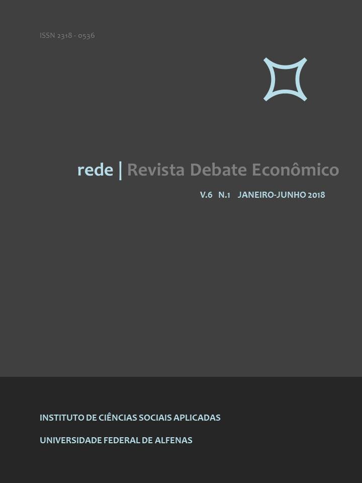 					Visualizar v. 6 n. 1 (2018): Revista Debate Econômico
				