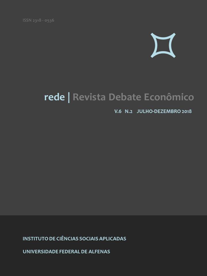 					Visualizar v. 6 n. 2 (2018): Revista Debate Econômico
				