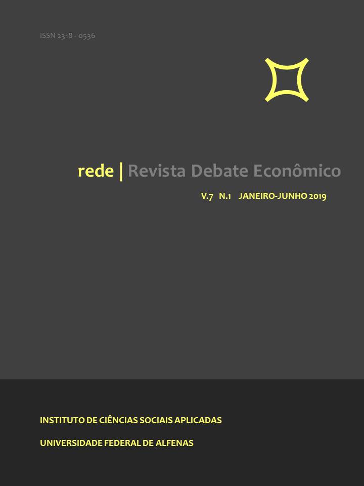 					Visualizar v. 7 n. 1 (2019): Revista Debate Econômico
				