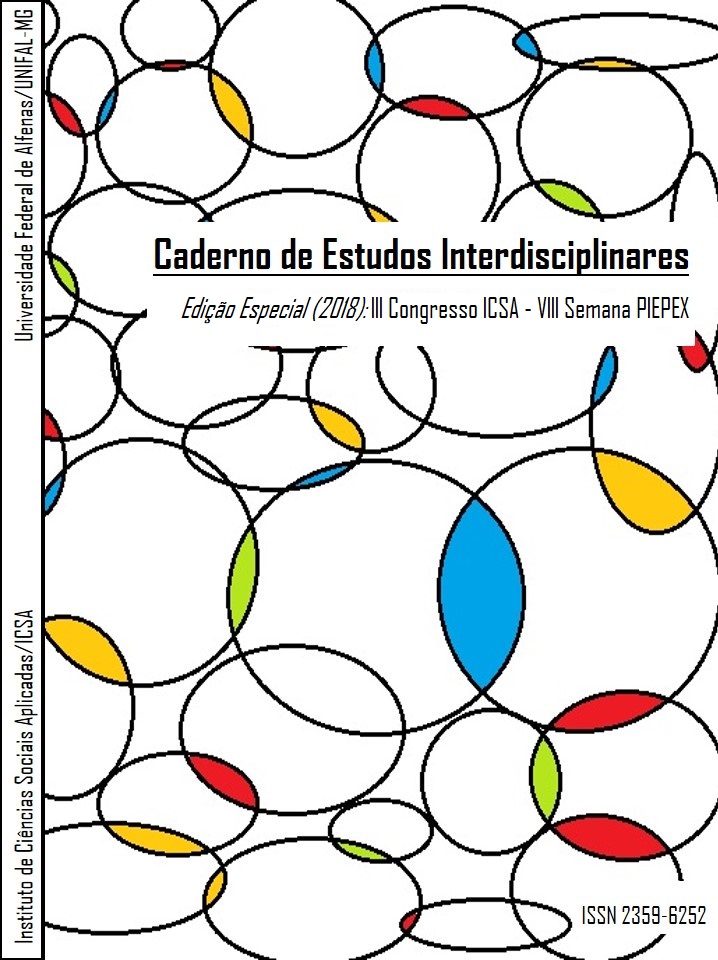 					View Vol. 3 No. 1 (2018): Número Especial - Caderno de Estudos Interdisciplinares
				